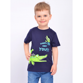 Футболка Зелёный Кроко  тм Bonito Kids